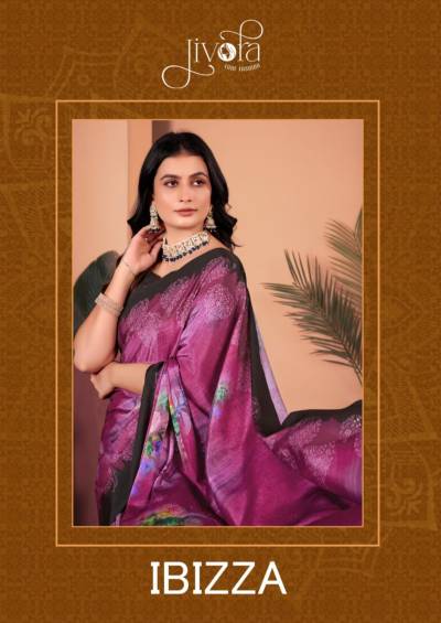 JIVORA IBIZZA 201 TO 213 DESIGNER SOFT SILK SAREE WHOLESALER IN INDIA